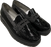 Waldlaufer női bőr belebújós fekete cipő 549002 001