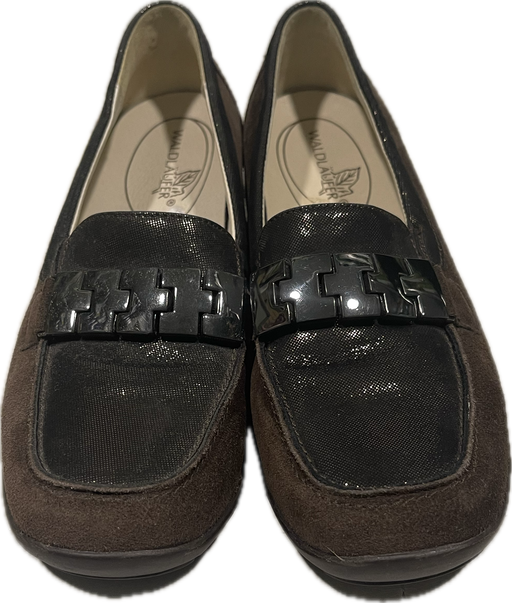 Waldlaufer női bőr belebújós barna cipő 545508