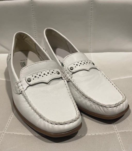Waldlaufer női bőr belebújós fehér cipő 431019