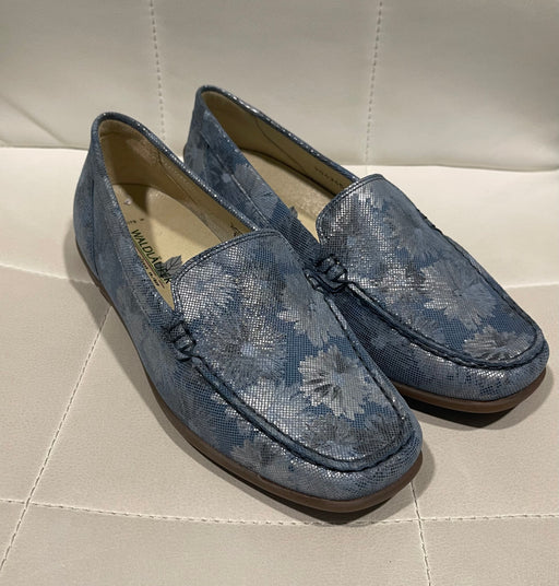 Waldlaufer női bőr belebújós kék cipő 684800